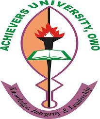 Achievers University Post UTME Form