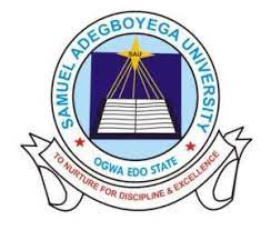 Samuel Adegboyega University Admission List