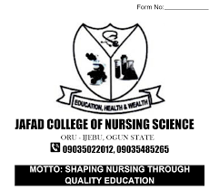 JAFAD School of Nursing Oru-Ijebu Past Questions and Answers